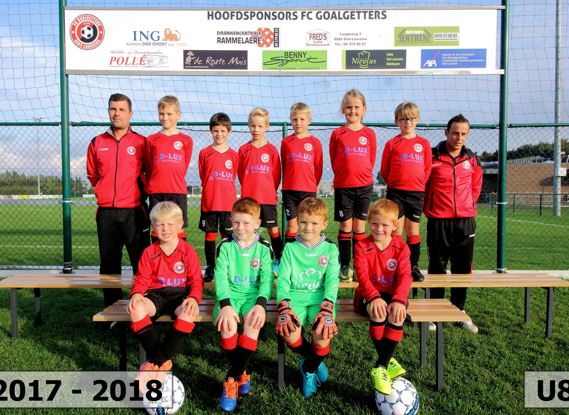 U8 voetbalteam naar halve finale Cup Nieuwsblad